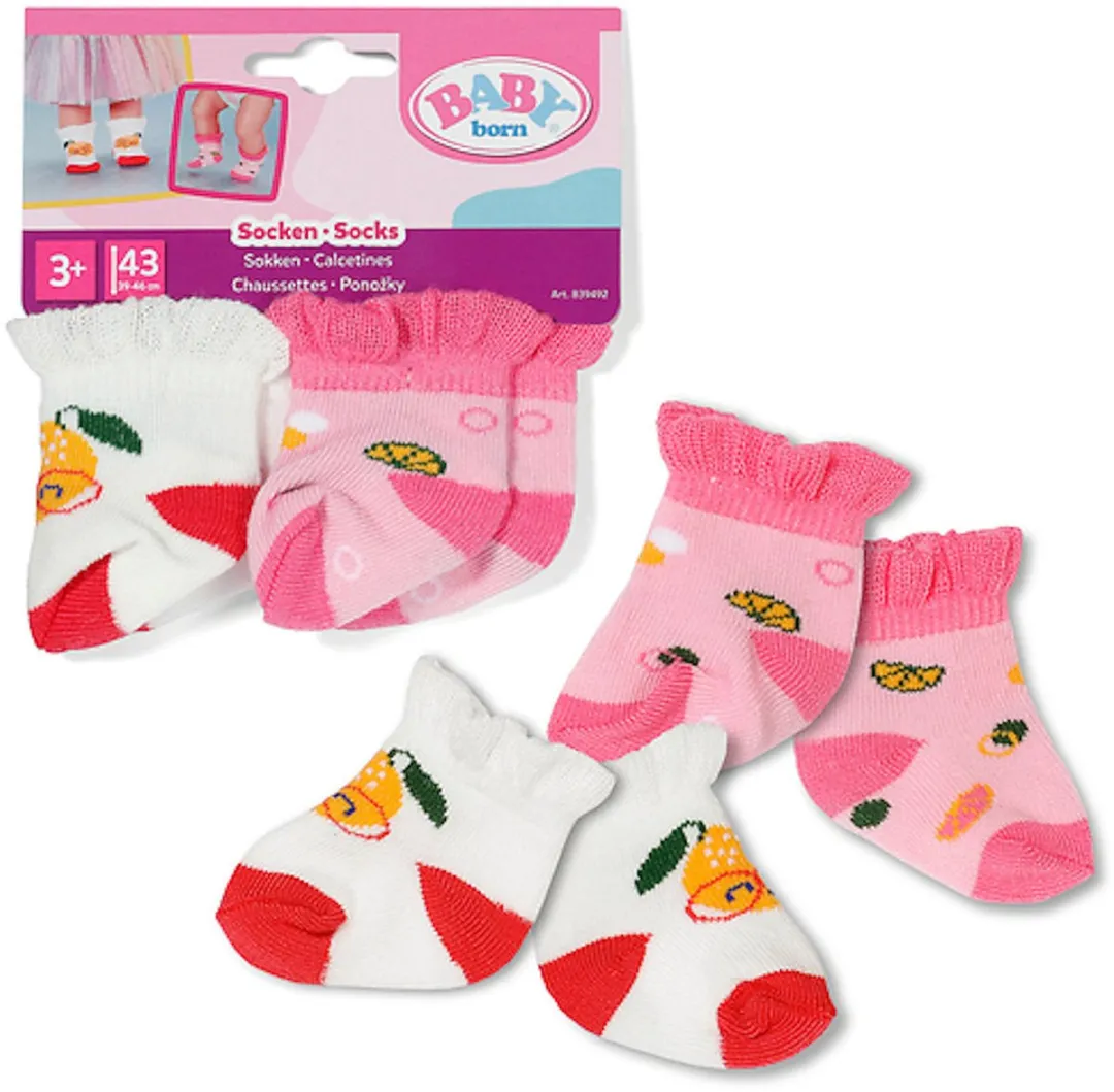 Baby Born Sokken Set 43cm - Multicolor