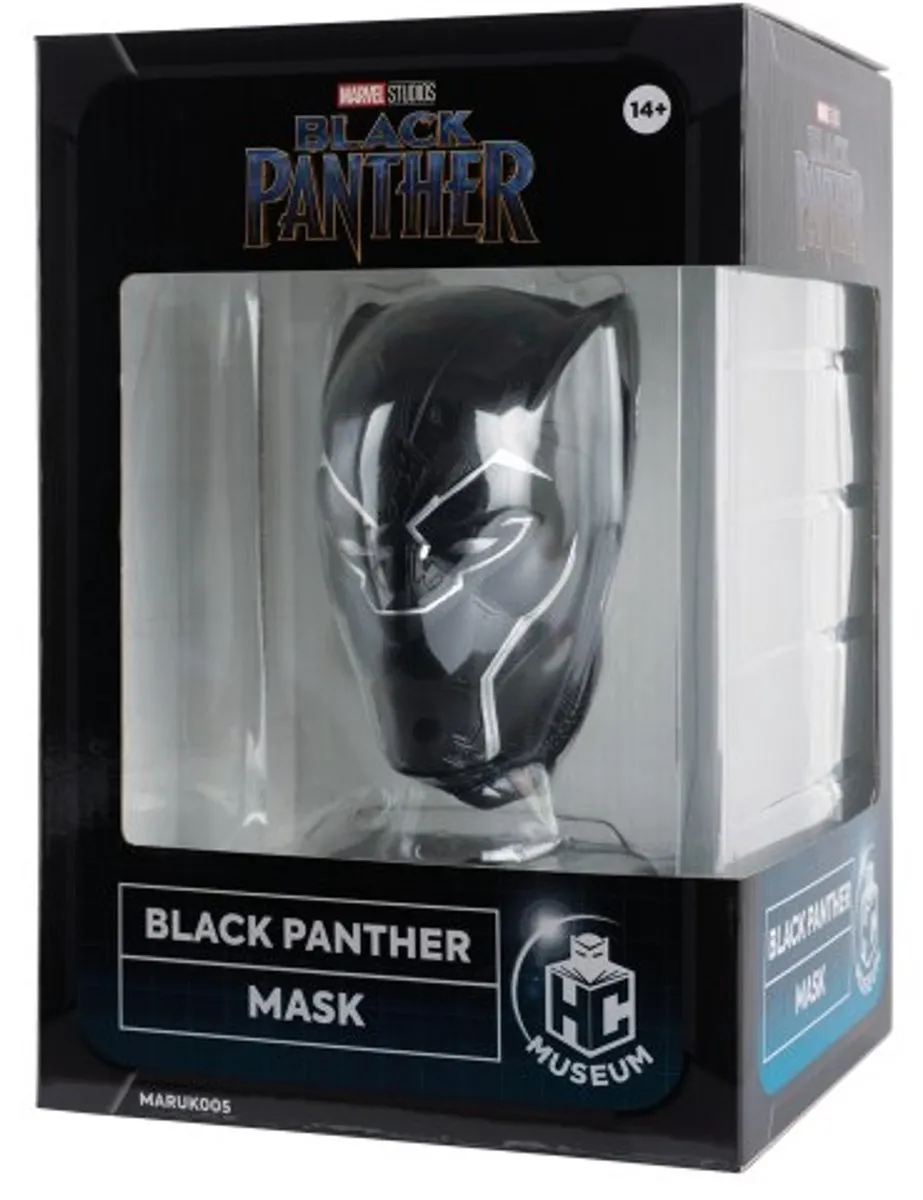 Marvel Black Panther Mask Museum Replica MARUK005 - Zwart