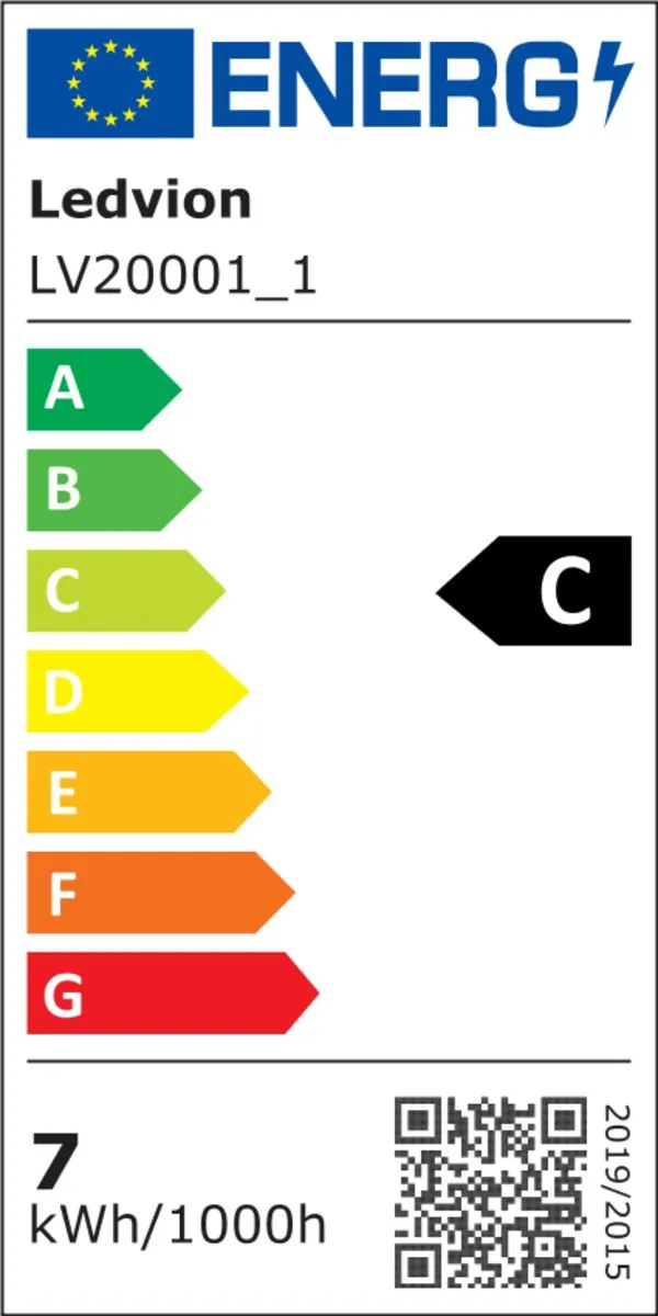 Ledvion LED Tube 60cm 7W 4000K - Mat Wit