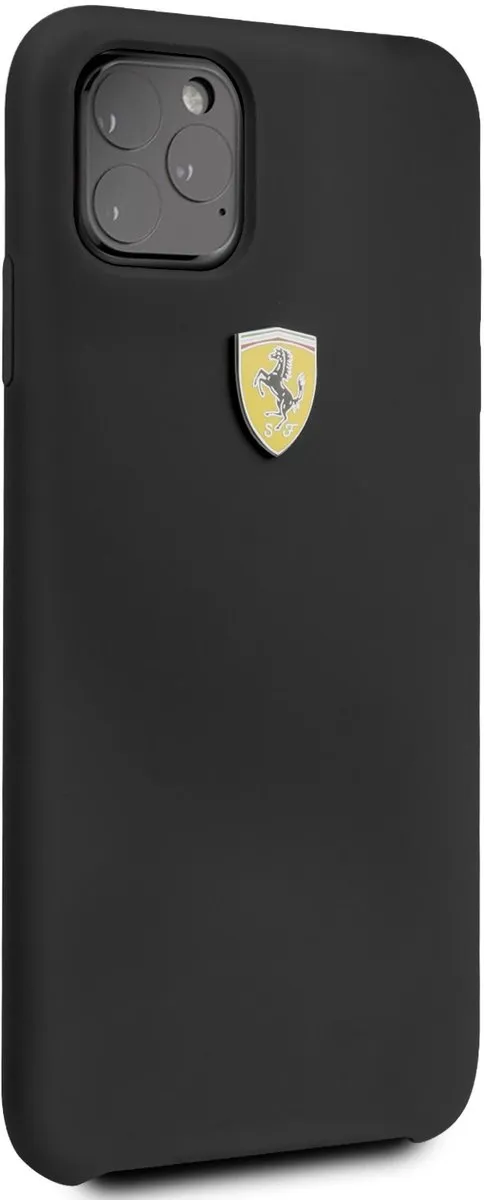 Ferrari iPhone 11 Pro Max Backcase - Effen Zwart