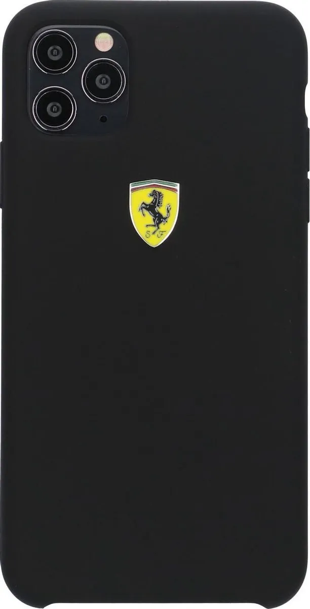 Ferrari iPhone 11 Pro Max Backcase - Effen Zwart