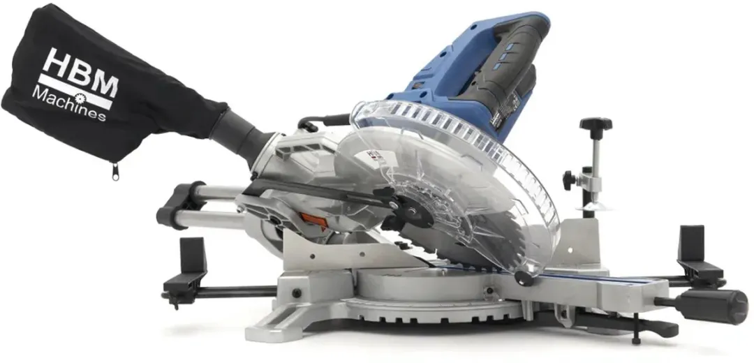 HBM Radiaalzaag 254mm 1800W - Trekzaag met laser