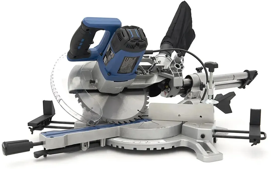 HBM Radiaalzaag 254mm 1800W - Trekzaag met laser - afbeelding 6 van 6