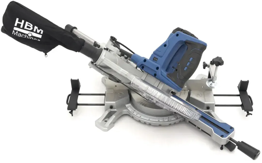 HBM Radiaalzaag 254mm 1800W - Trekzaag met laser