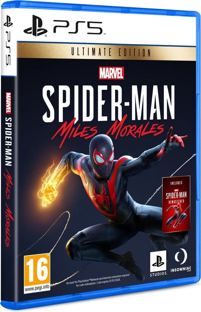 Sony PlayStation Spider-Man: Miles Morales Ultimate Edition