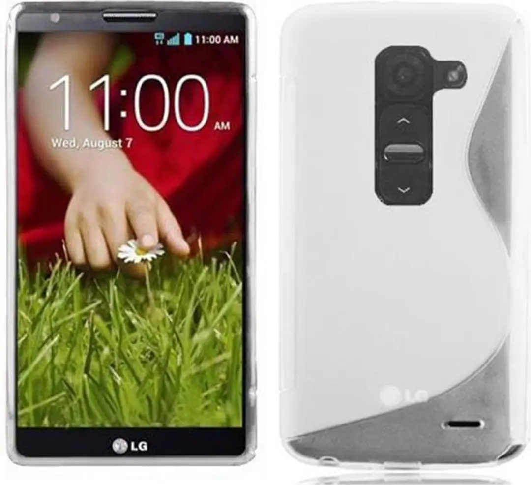 Cadorabo Hoesje geschikt voor LG G2 MINI in MAGNESIUM WIT
