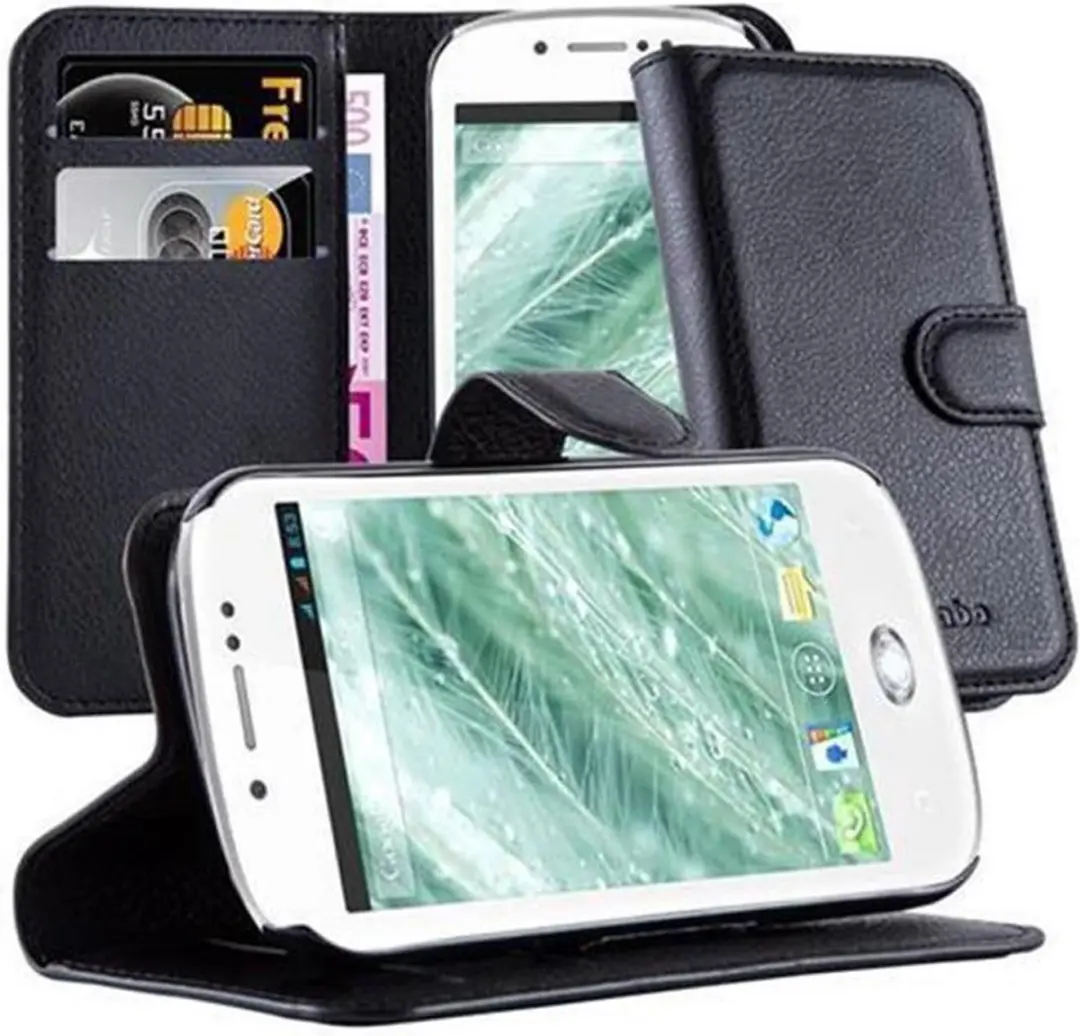 Cadorabo Hoesje geschikt voor WIKO SUBLIM in PHANTOM ZWART