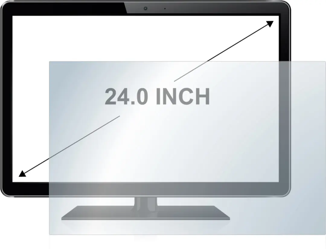 upscreen Reflection Shield 2921359 Screenprotector - 24 inch 16:10 - Mat - afbeelding 5 van 6