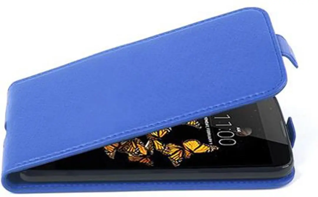 Cadorabo Hoesje geschikt voor LG K8 2016 in KONINGSBLAUW