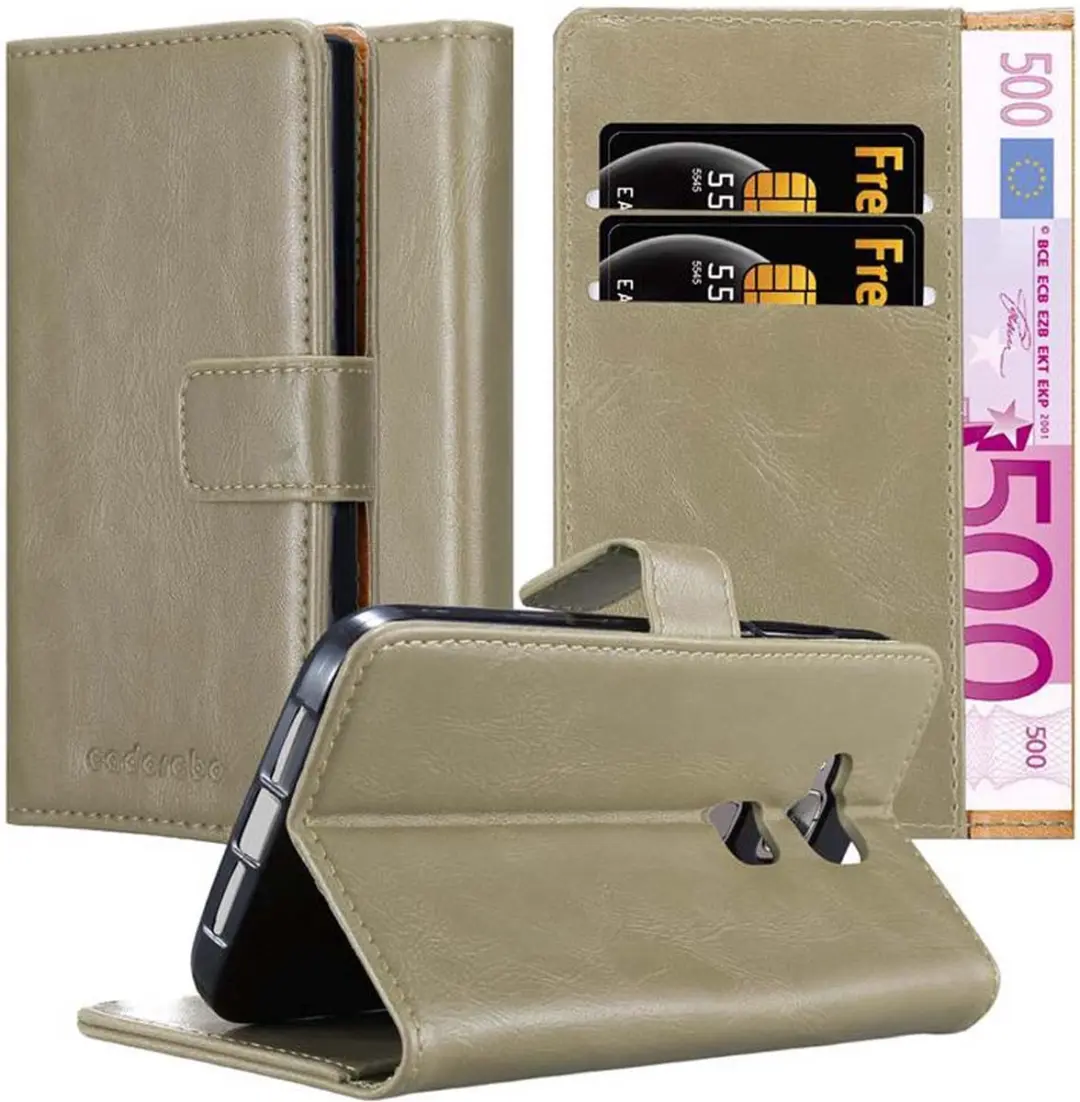 Cadorabo Hoesje geschikt voor Huawei ASCEND G7 PLUS / G8 / GX8 in CAPPUCCINO BRU