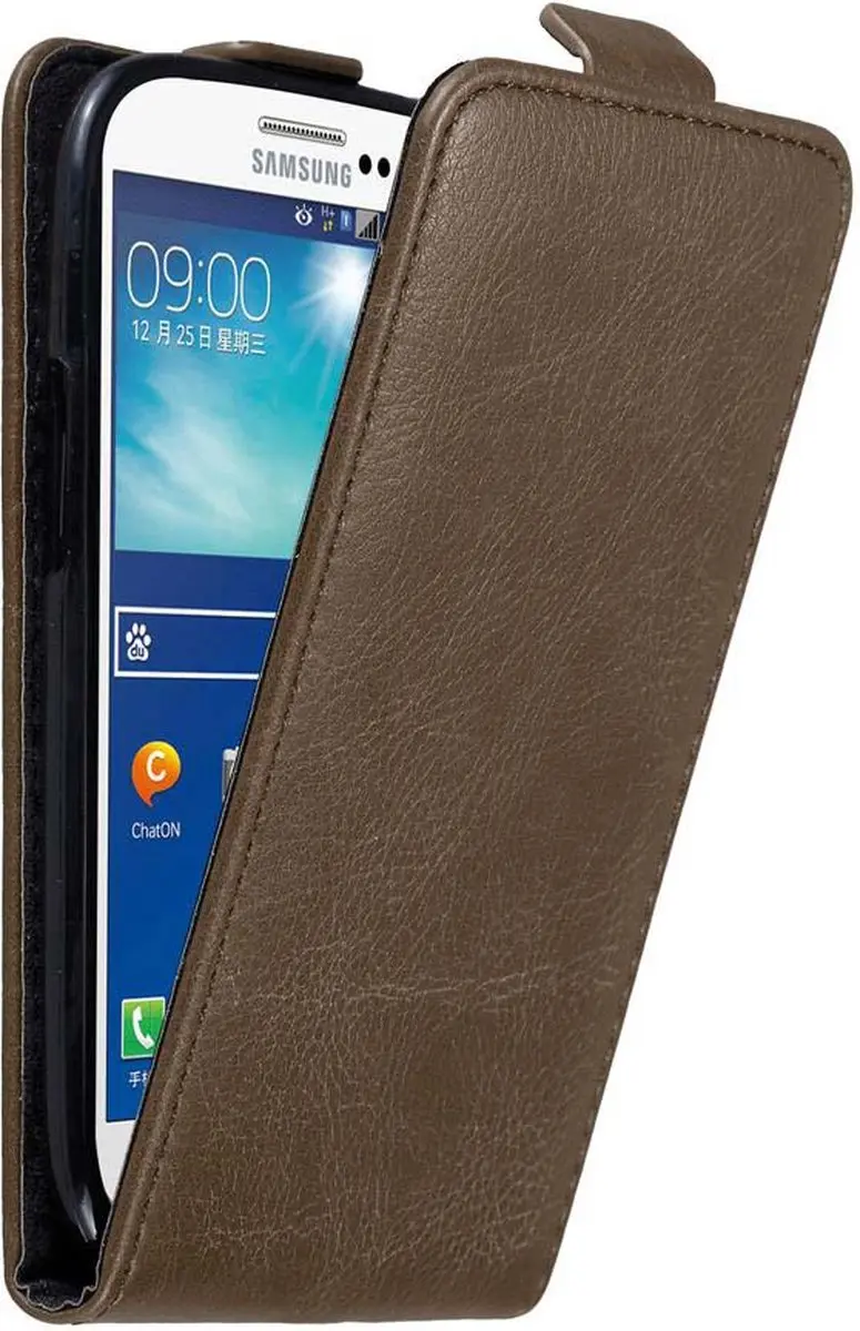 Cadorabo Hoesje geschikt voor Samsung Galaxy S3 / S3 NEO in KOFFIE BRUIN