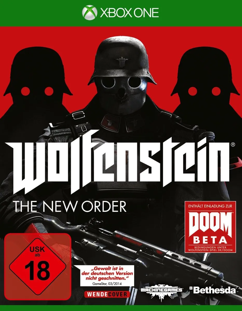 Bethesda Wolfenstein: The New Order Standaard Engels Xbox One