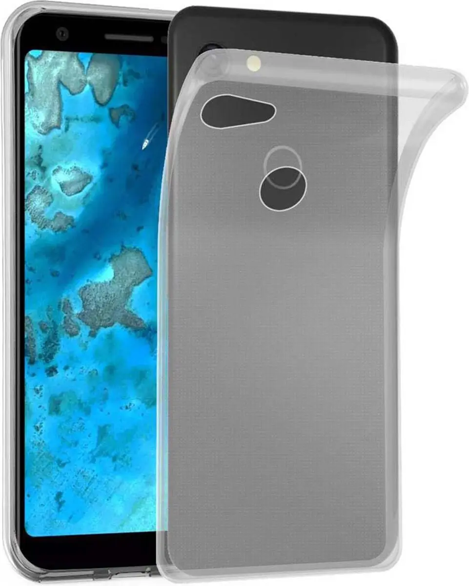 Cadorabo Hoesje geschikt voor Google PIXEL 3A in VOLLEDIG TRANSPARANT