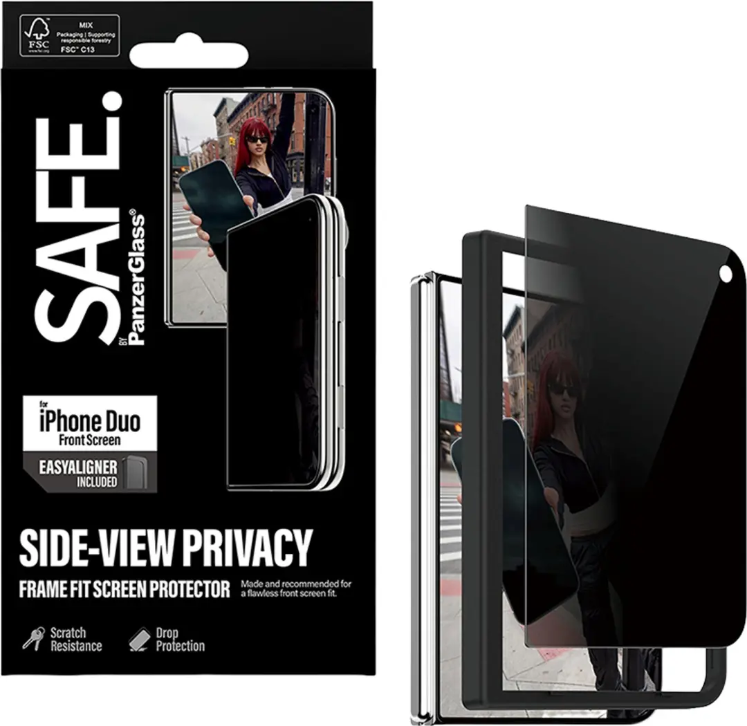 SAFE by PanzerGlass Privacy Screenprotector iPhone Duo - afbeelding 6 van 6