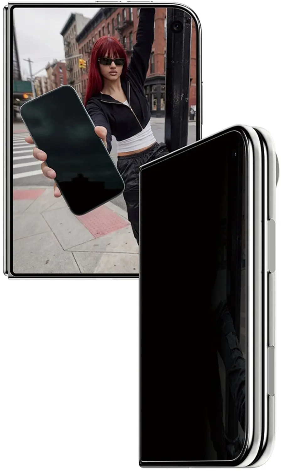 SAFE by PanzerGlass Privacy Screenprotector iPhone Duo - afbeelding 2 van 6