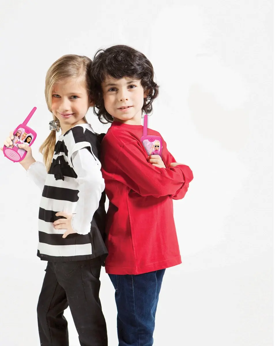 Lexibook Barbie TW12BB Walkietalkies 120m - Roze - afbeelding 2 van 6