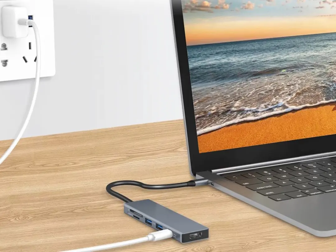 Conceptronic DONN23G laptop dock & poortreplicator Bedraad USB 3.2 Gen 1 (3.1 Gen 1) Type-C Grijs - afbeelding 3 van 6