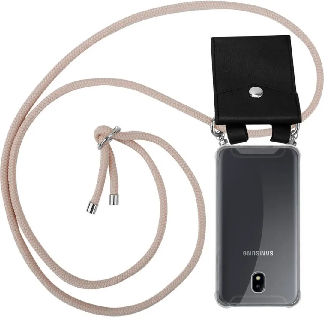 Cadorabo Hoesje geschikt voor Samsung Galaxy J5 2017 in PEARLY ROSE GOUD