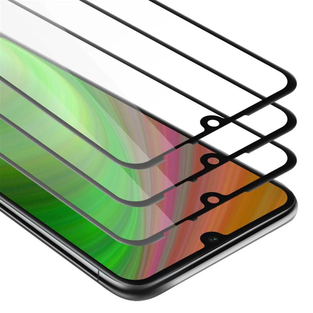 Cadorabo 3x Screenprotector geschikt voor Honor 8A Volledig scherm pantserfolie