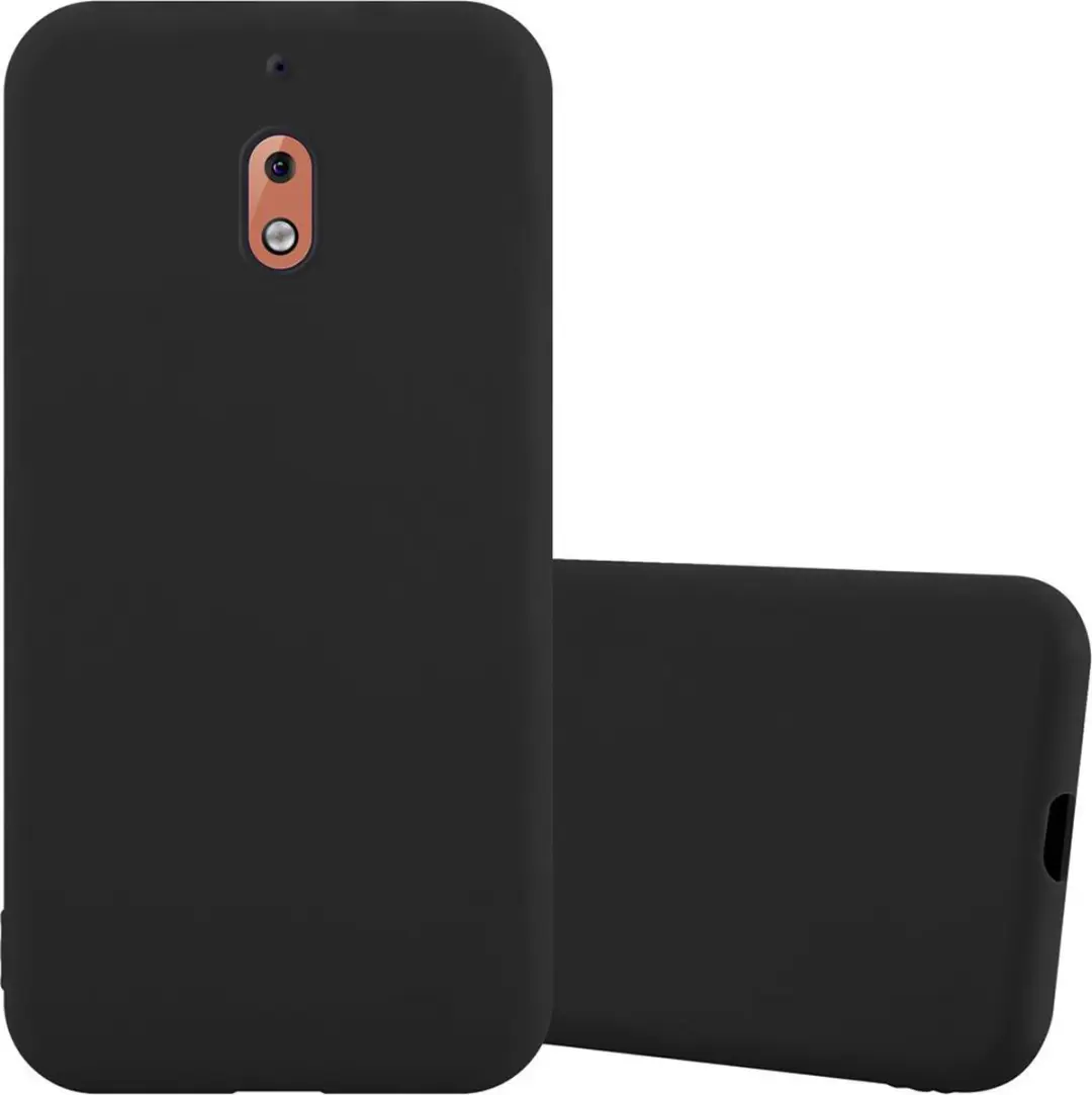 Cadorabo Hoesje geschikt voor Nokia 2.1 in CANDY ZWART