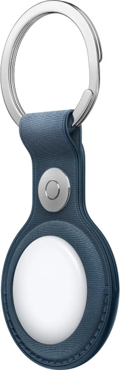 Apple FineWoven Sleutelhanger - AirTag - Pacific Blue