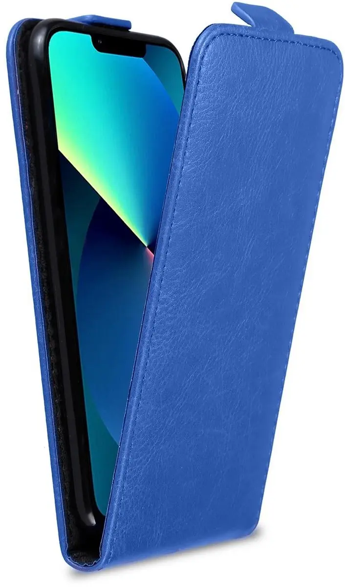 Cadorabo Hoesje geschikt voor Apple iPhone 13 PRO MAX in BRILJANT BLAUW