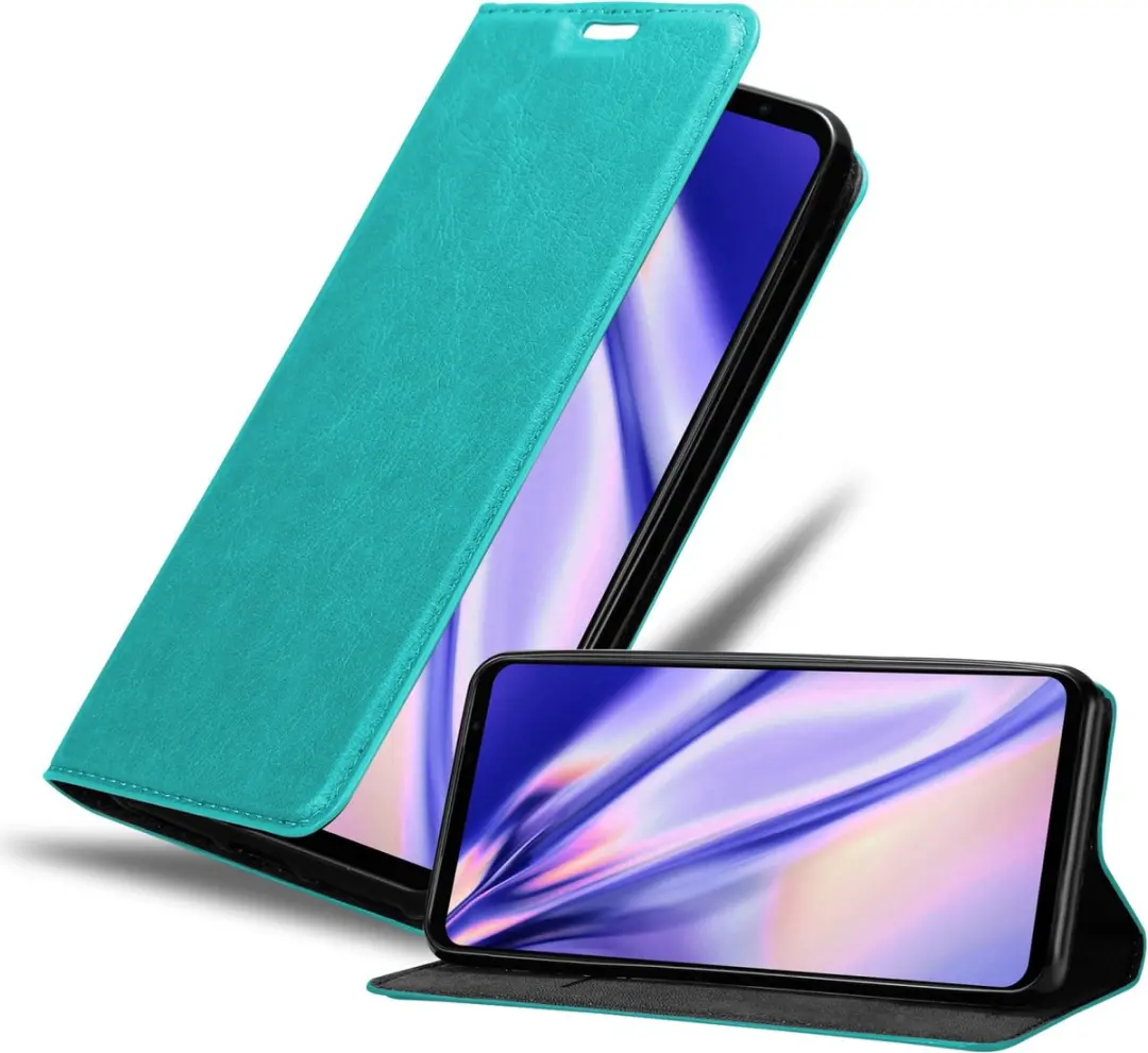 Cadorabo Hoesje geschikt voor Asus ROG Phone 5 in BENZINE TURKOOIS