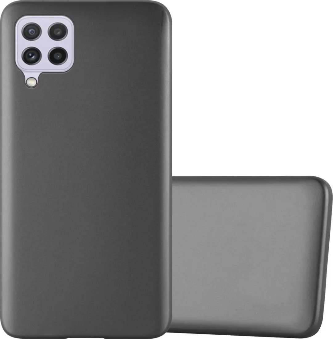 Cadorabo Hoesje geschikt voor Samsung Galaxy A22 4G / M22 / M32 4G in METALLIC G