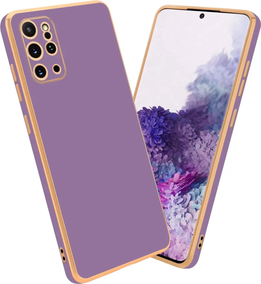 Cadorabo Hoesje geschikt voor Samsung Galaxy S20 PLUS in Glossy Paars