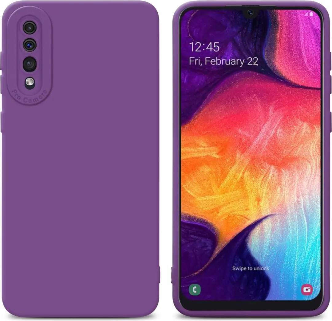 Cadorabo Hoesje geschikt voor Samsung Galaxy A50 4G / A50s / A30s in FLUID MAT P