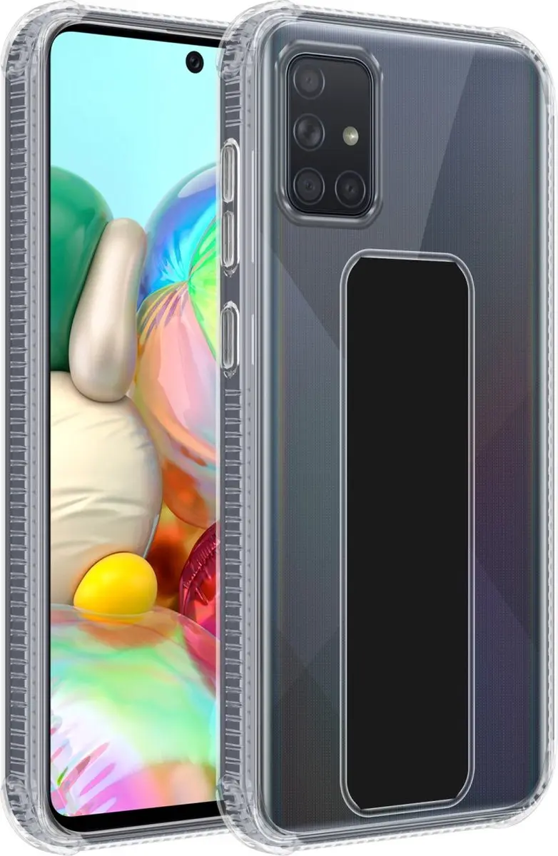 Cadorabo Hoesje geschikt voor Samsung Galaxy A51 4G / M40s in ZWART