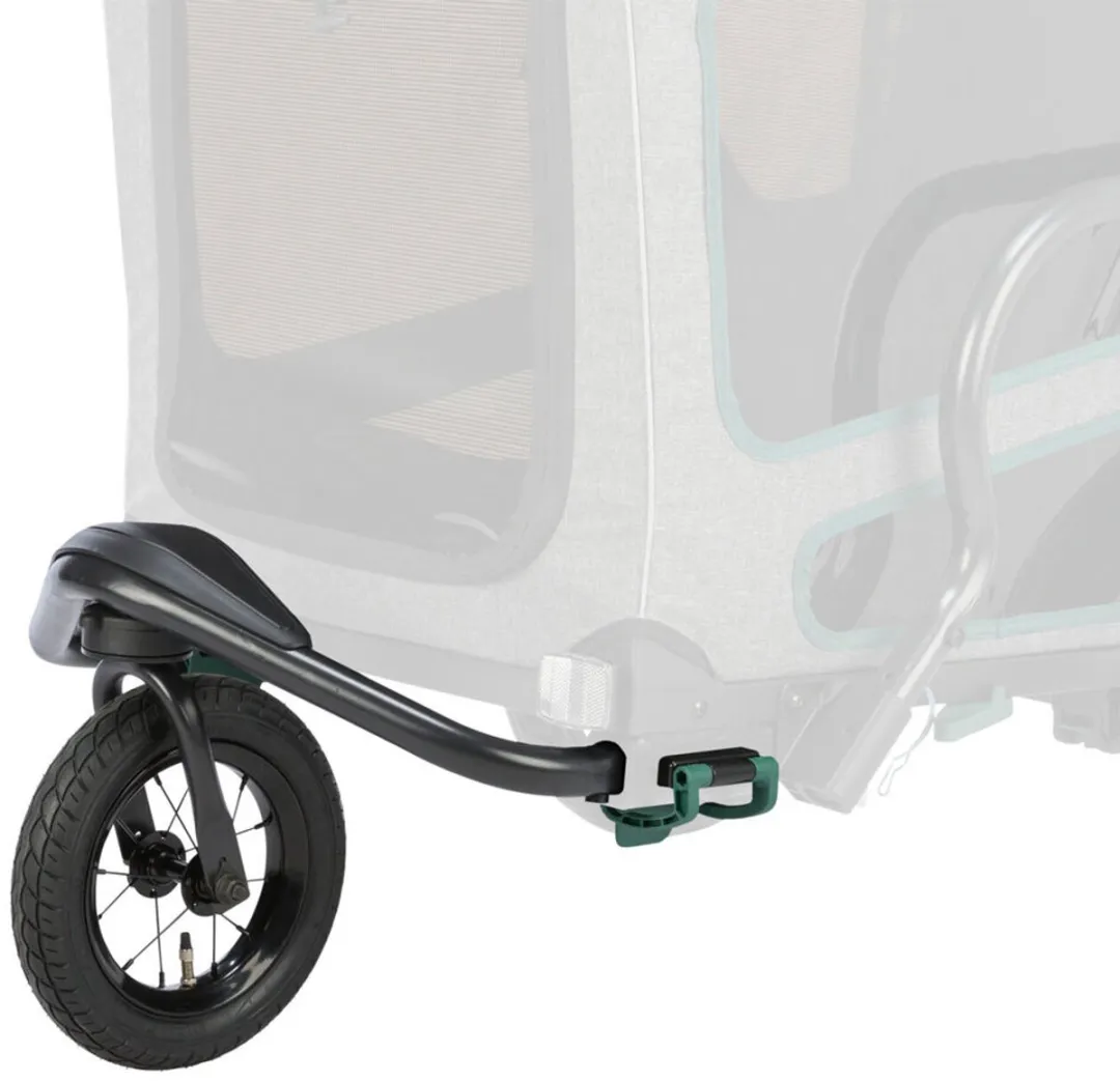 Trixie Jogger-Ombouw voor Fietskar Large - Hondenfietskar Grijs - afbeelding 4 van 6