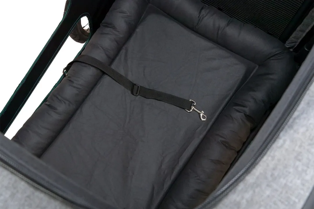 Trixie Jogger-Ombouw voor Fietskar Large - Hondenfietskar Grijs - afbeelding 6 van 6