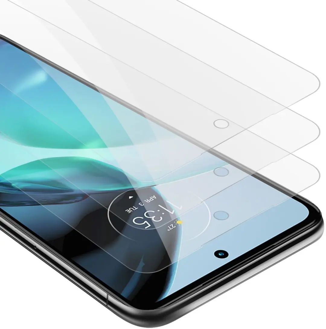 Cadorabo 3x Screenprotector geschikt voor Motorola MOTO G72