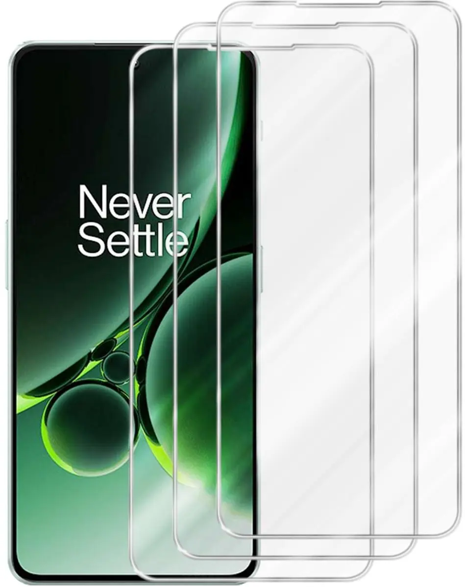 Cadorabo 3x Screenprotector geschikt voor OnePlus Nord 3 5G