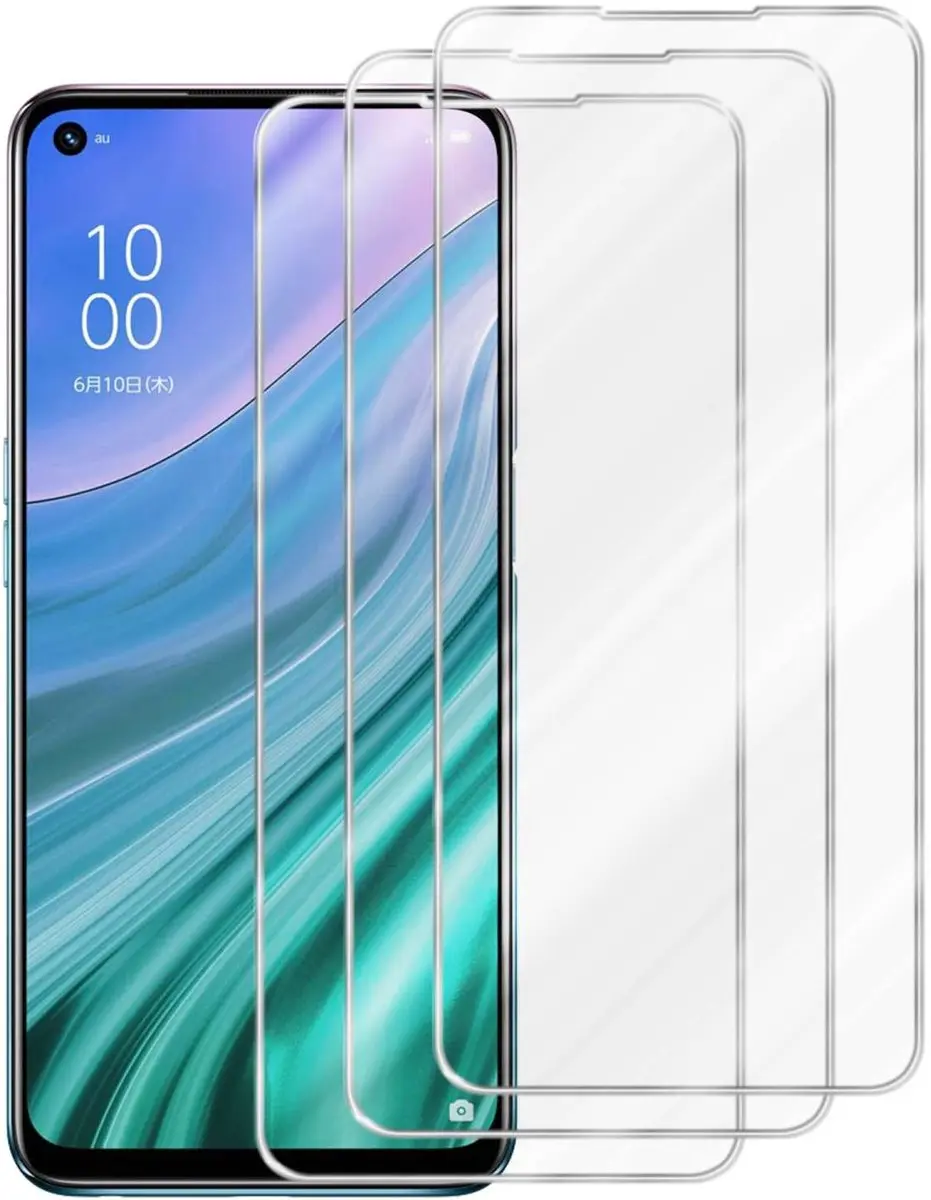 Cadorabo 3x Screenprotector geschikt voor Oppo A54 5G