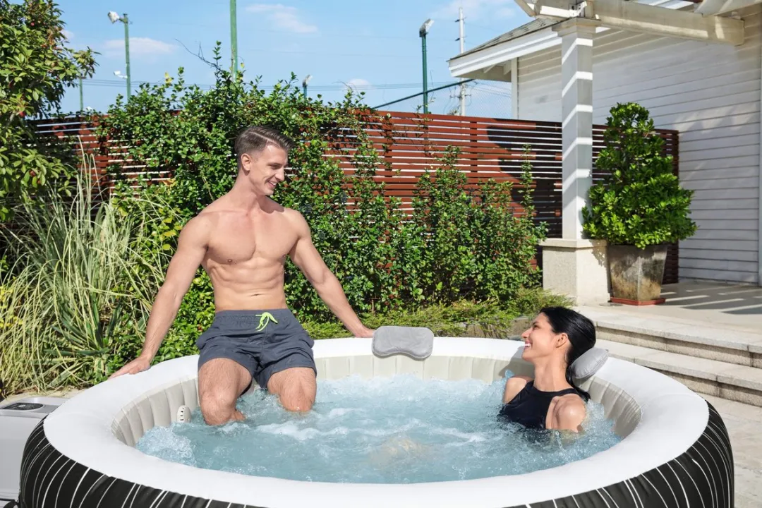 Bestway Lay-Z-Spa Hoofdkussen Set 2 Stuks - Grijs