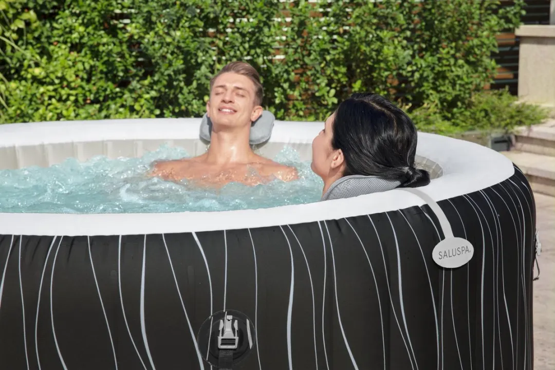 Bestway Lay-Z-Spa Hoofdkussen Set 2 Stuks - Grijs