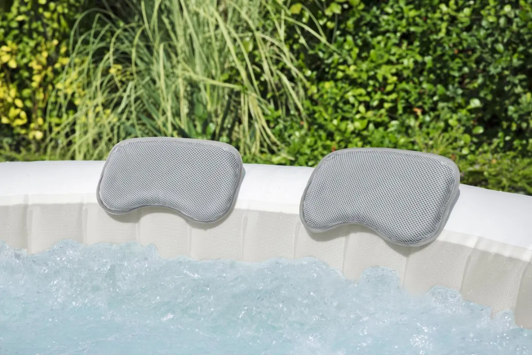 Bestway Lay-Z-Spa Hoofdkussen Set 2 Stuks - Grijs