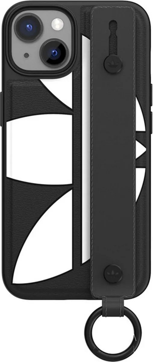 Adidas Hand Strap Back Case - iPhone 14 Plus - Zwart