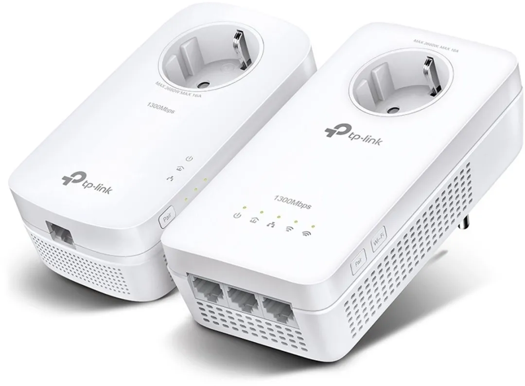 TP-Link TL-WPA8631P KIT Powerline Adapter - 1300 Mbps - 2 Stuks