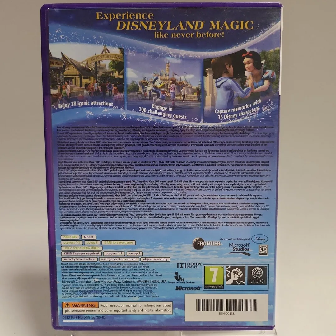 Xbox Disneyland Adventures - Xbox 360