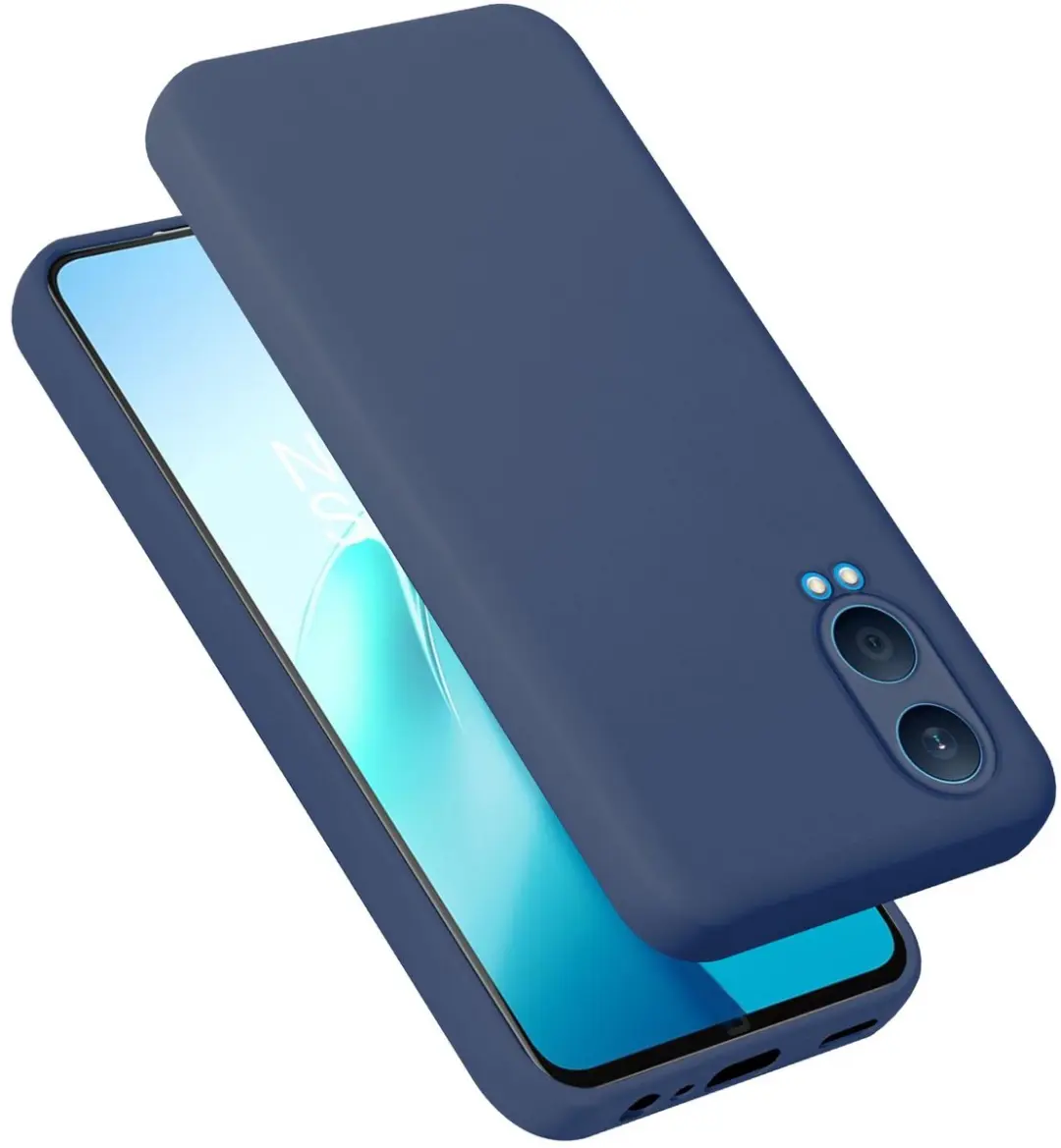 Cadorabo Hoesje geschikt voor OnePlus Nord CE4 Lite in LIQUID BLAUW