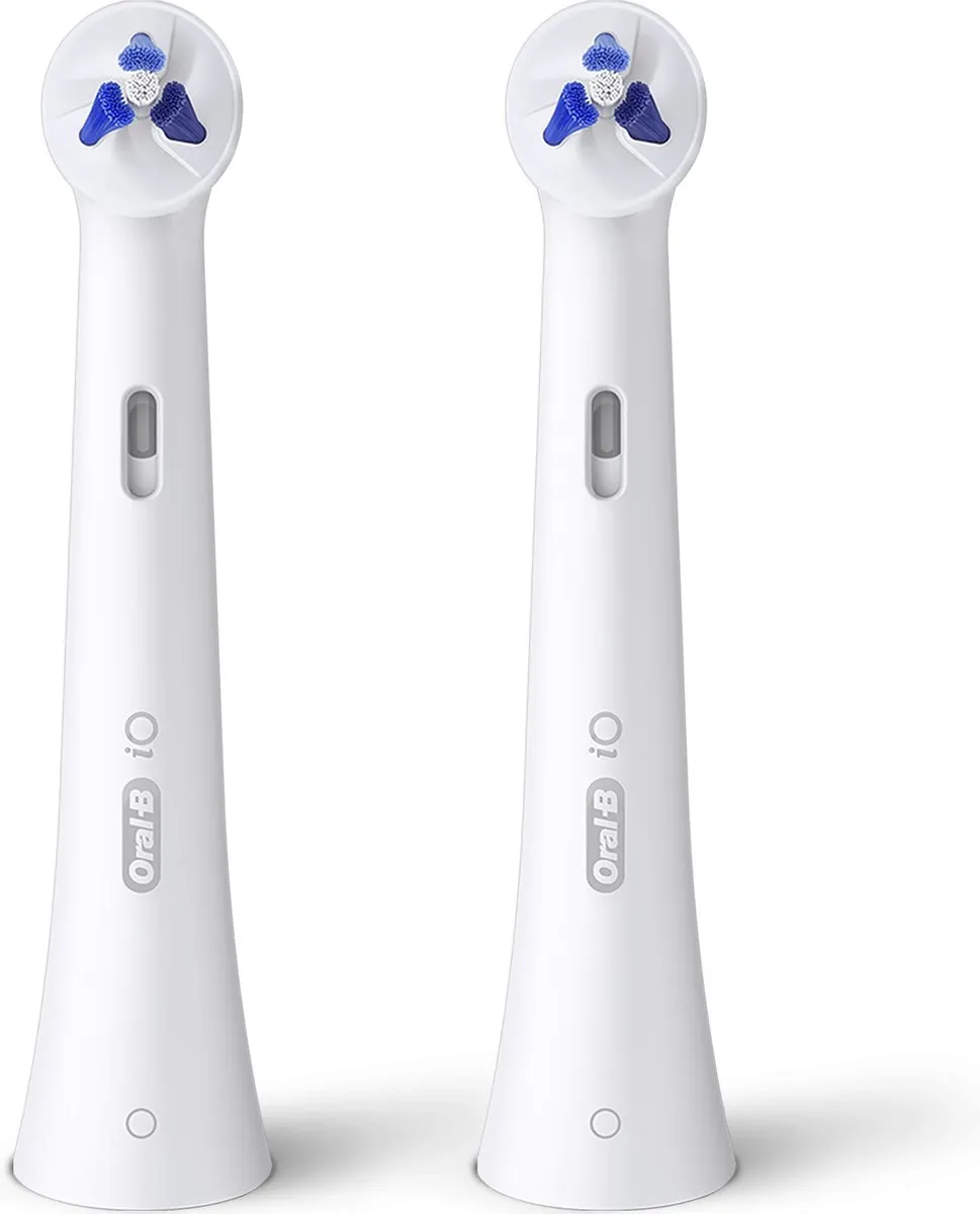 Oral-B iO Opzetborstels Blauw - 2 Stuks