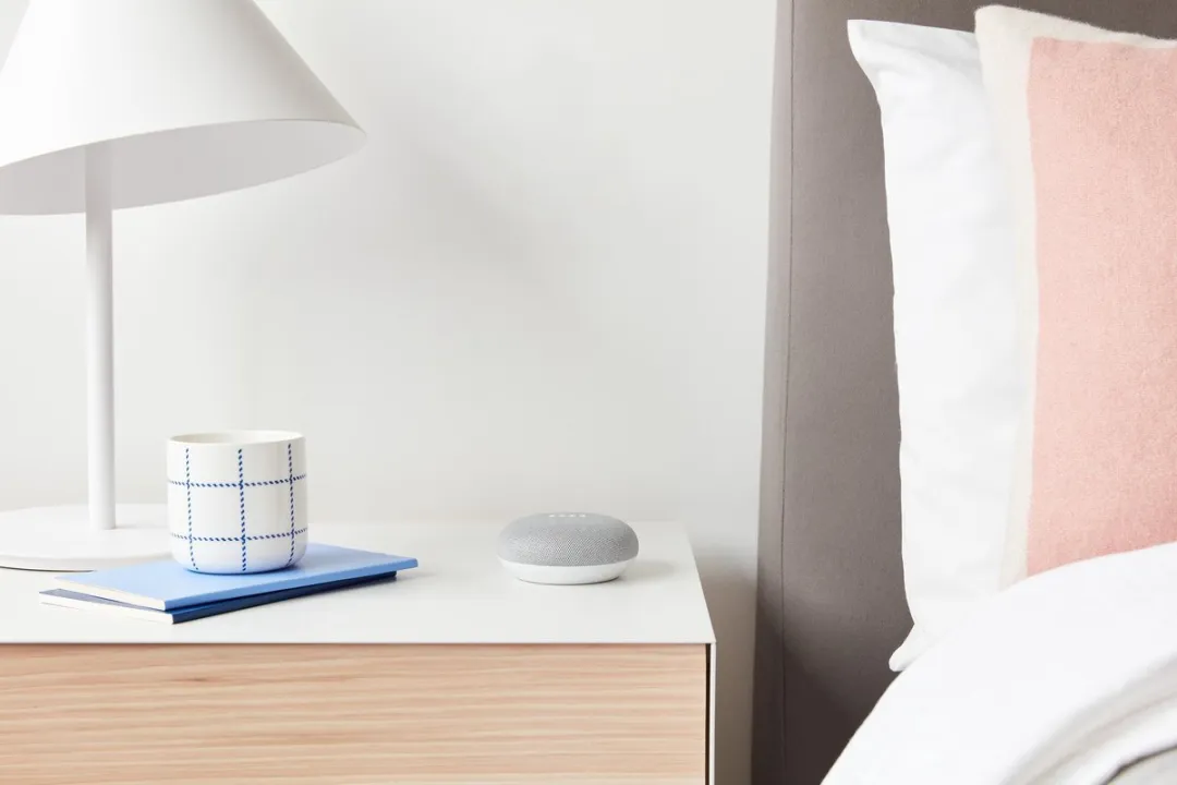 Google Nest Home Mini GA00210-NL - Lichtgrijs