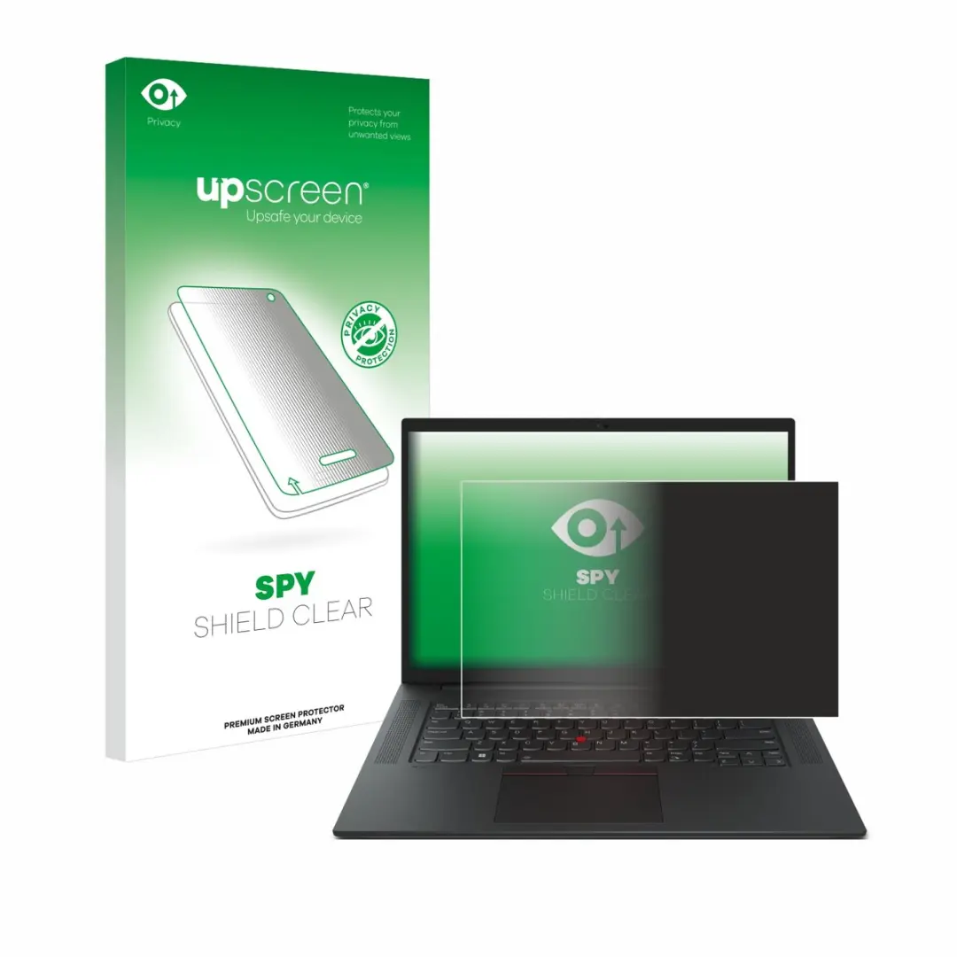 upscreen Spy Shield privacy screenprotector Lenovo ThinkPad P1 Gen 6 16"