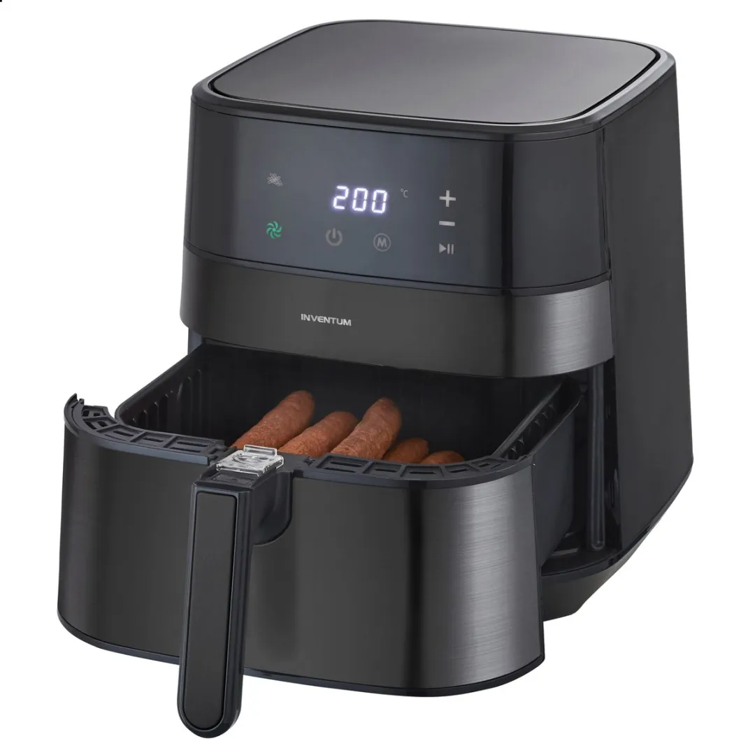 Inventum GF500HLDB Airfryer 1700W - 5L - Zwart