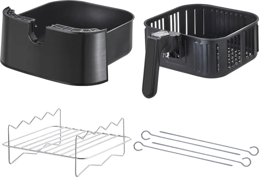 Inventum GF500HLDB Airfryer 1700W - 5L - Zwart