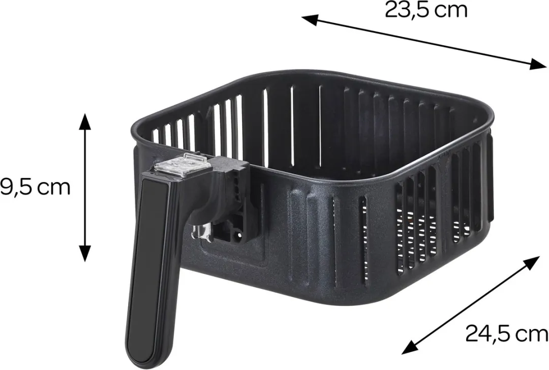 Inventum GF500HLDB Airfryer 1700W - 5L - Zwart