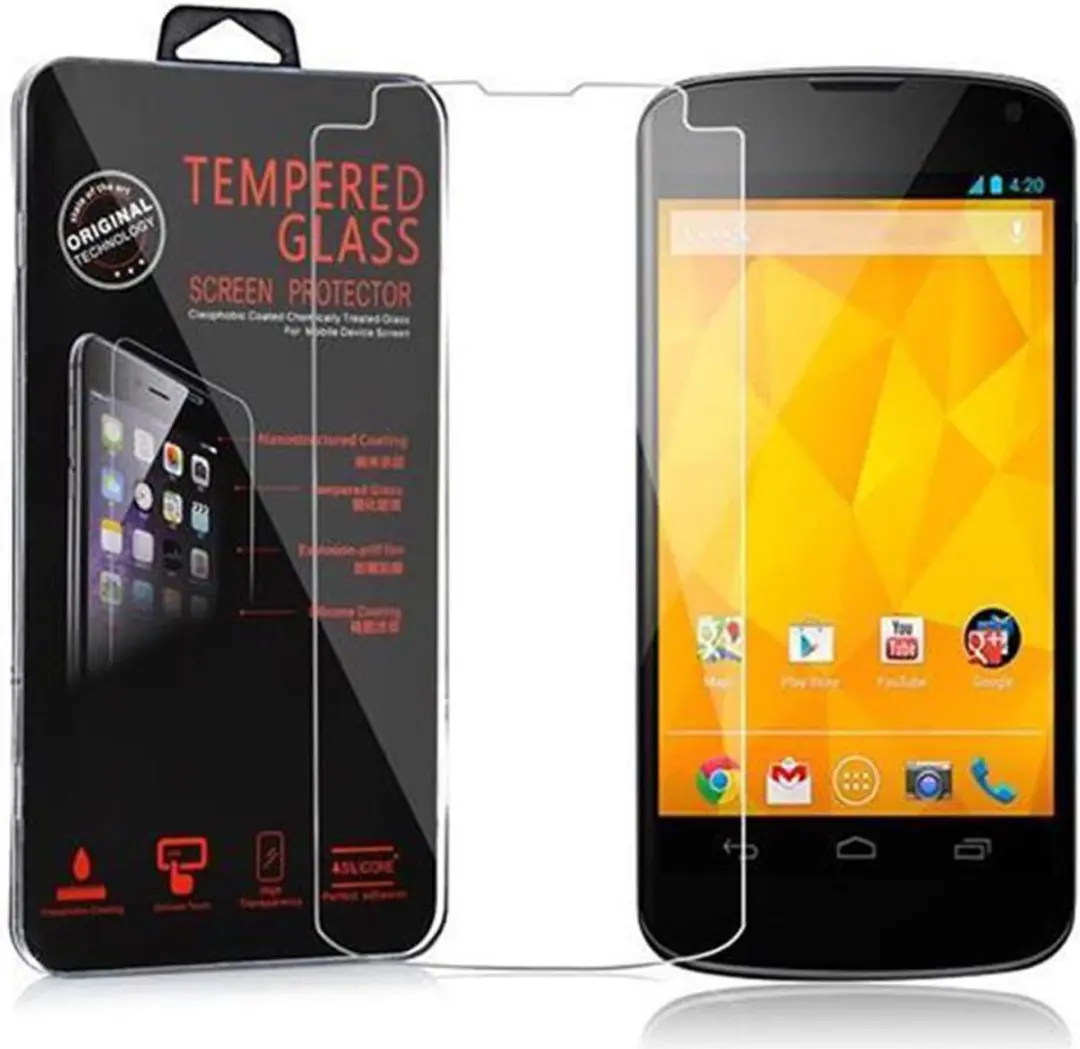 Cadorabo Screenprotector geschikt voor LG Google NEXUS 4